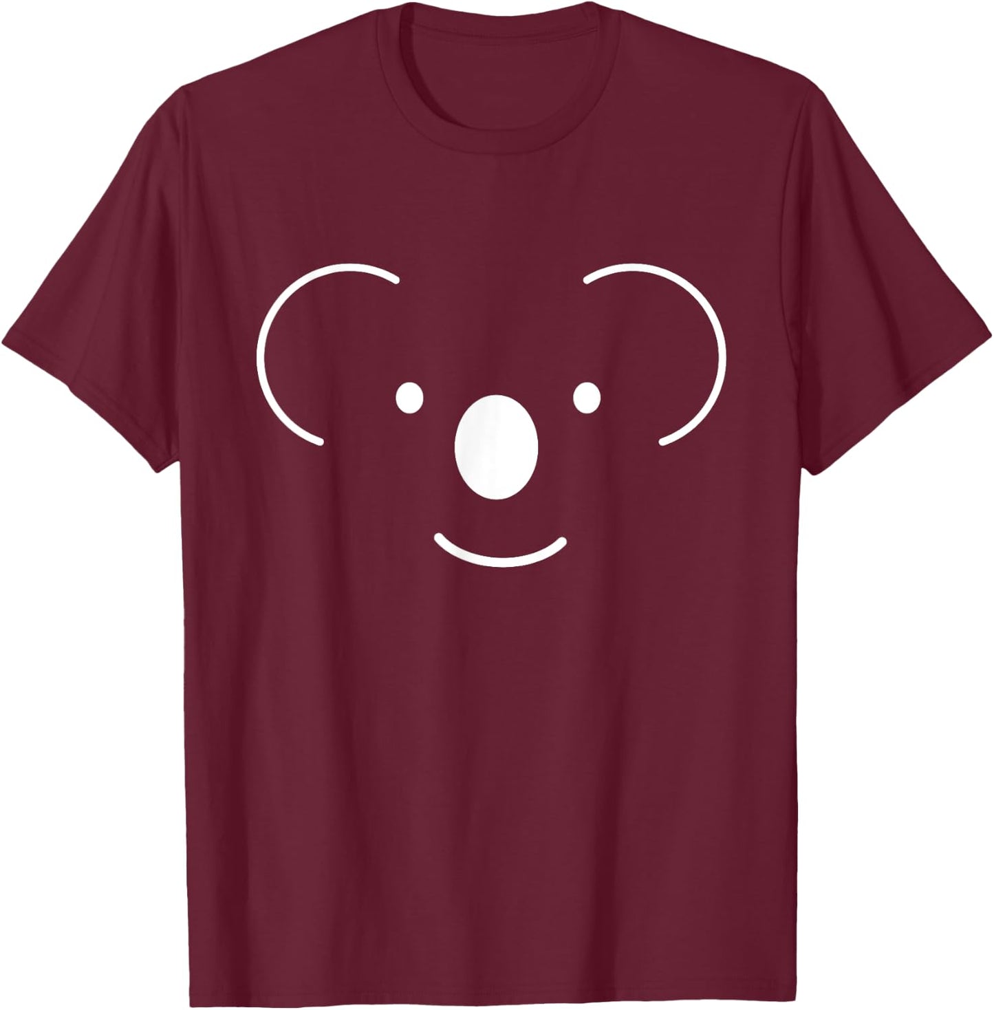 Koala face T-Shirt - T-Shirt | Maroon