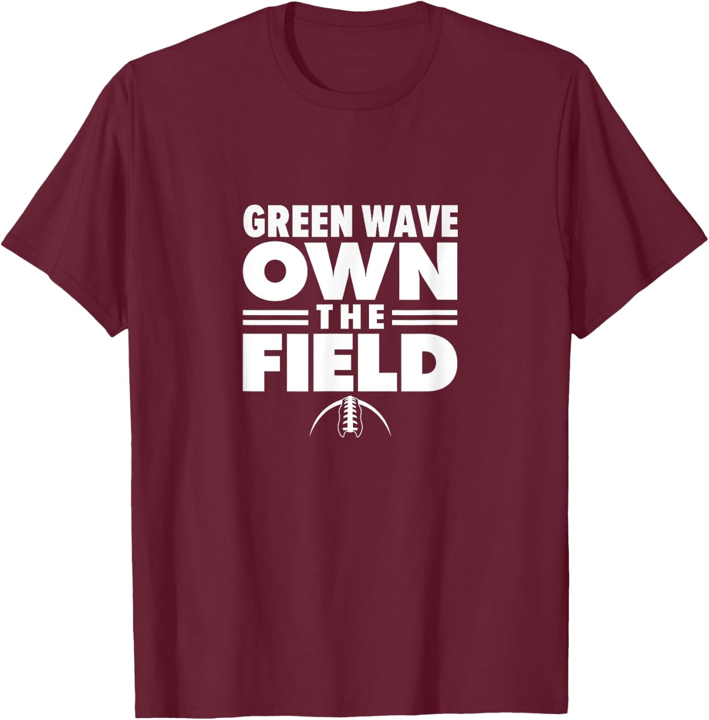 West Point High School Own the Field T-Shirt - T-Shirt | Maroon