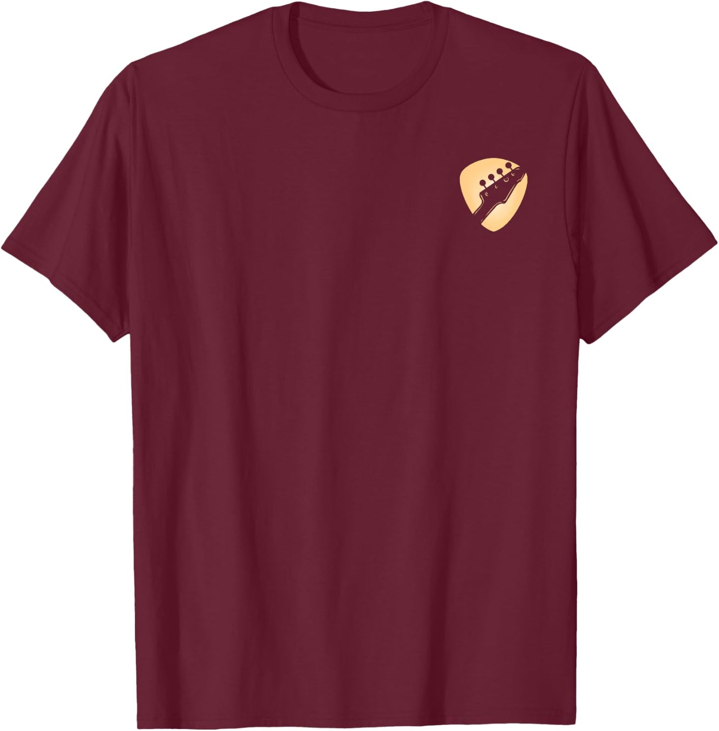 Bass Guitar Gift Bassist Bass Guitarist Rock Musicians T-Shirt - T-Shirt | Maroon