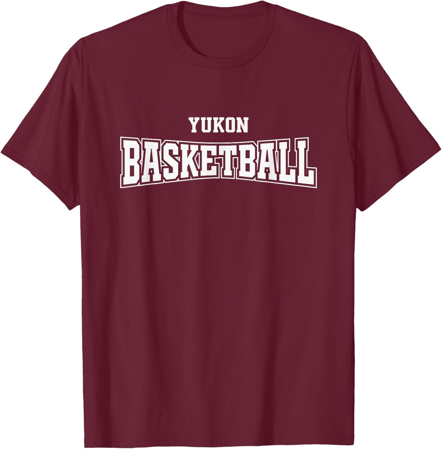 Yukon High School Basketball Warp HS T-Shirt - T-Shirt | Maroon