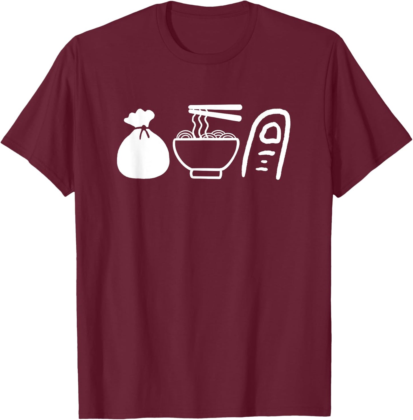 Sacramento Sack Ramen Toe Sactown California Nor Cal Capital T-Shirt - T-Shirt | Maroon