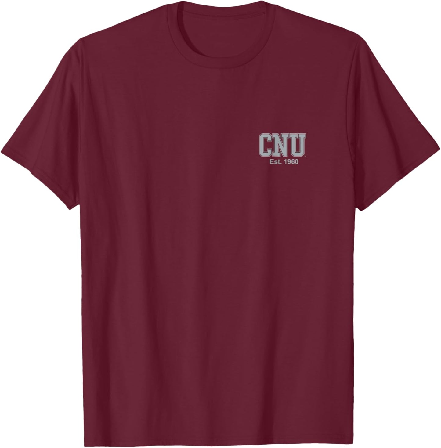 Christopher Newport Captains | Official NCAA | AW.CNP0003-01 T-Shirt - T-Shirt | Maroon