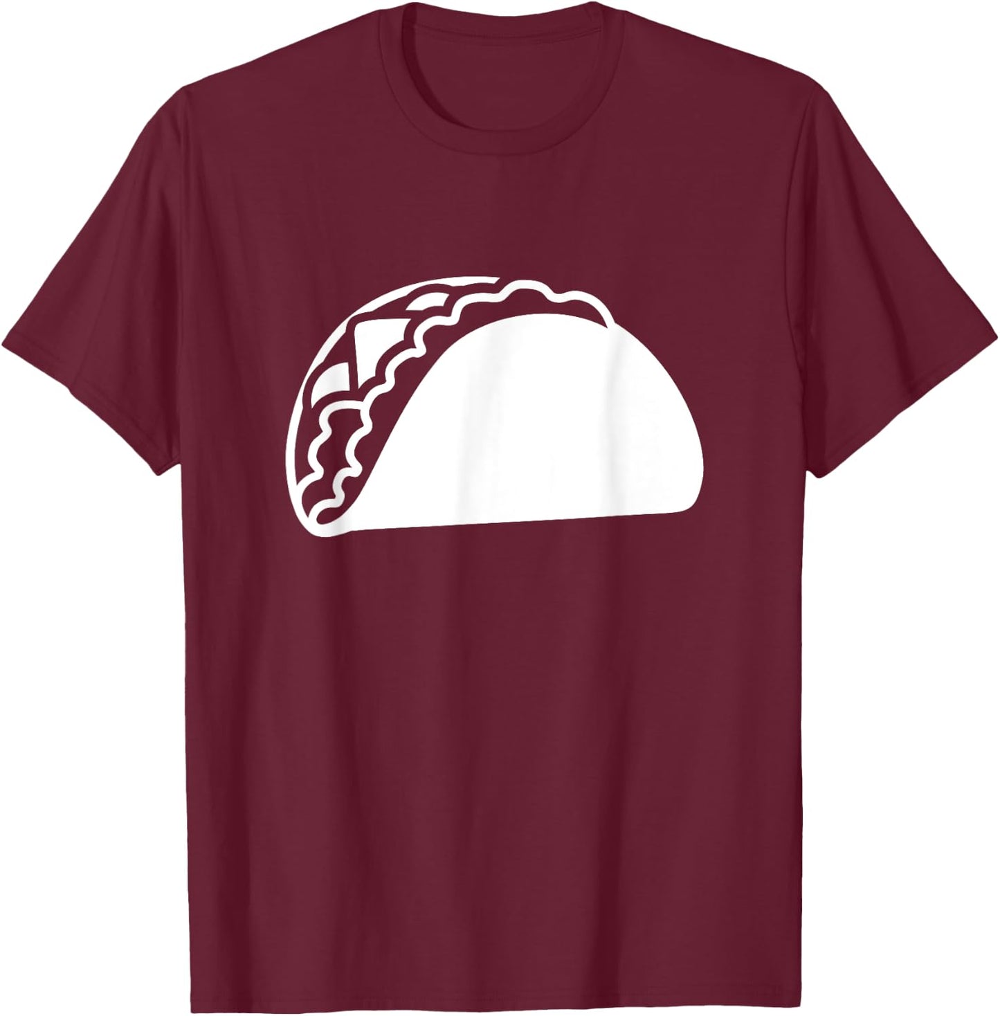 Taco T-Shirt - T-Shirt | Maroon