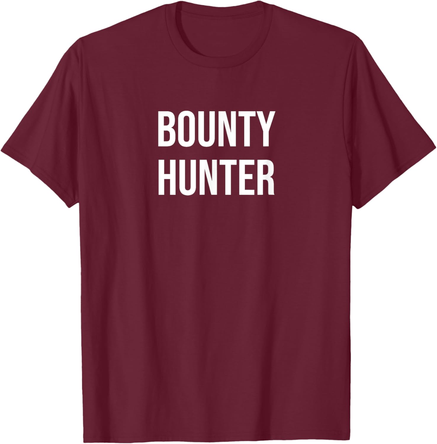 Bounty Hunter T-Shirt - T-Shirt | Maroon