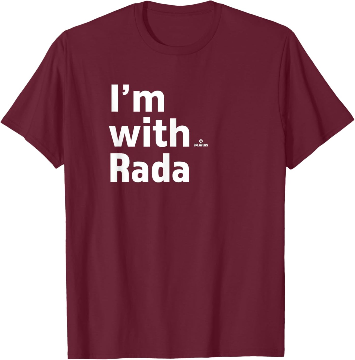 I'm With Nelson Rada Prospect Baseball Fan Gear T-Shirt - T-Shirt | Maroon