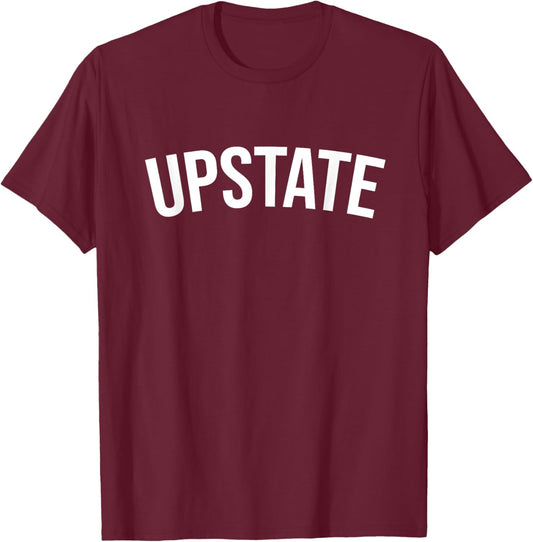 Upstate New York Catskills Adirondack Mountains Lake George T-Shirt - T-Shirt | Maroon