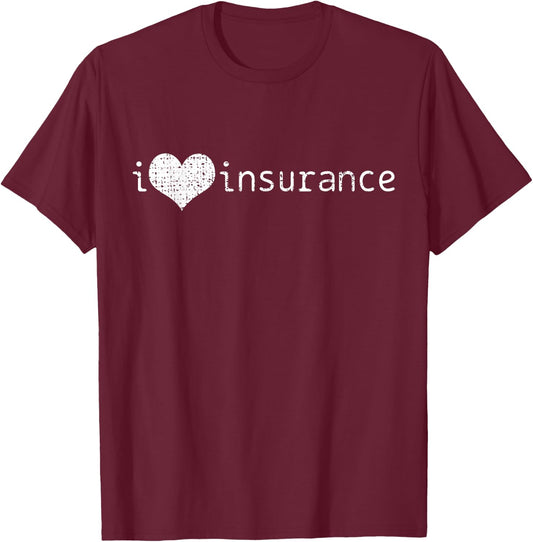 Insurance T-Shirt - T-Shirt | Maroon