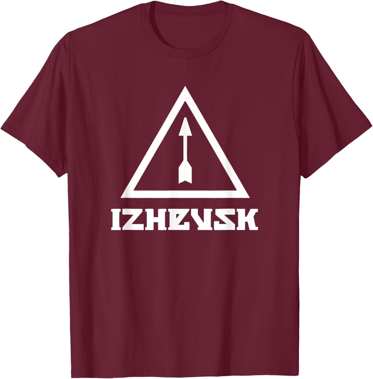 Izhevsk Shirt, Russian Soivet Tula Kalashnikov T-Shirt - T-Shirt | Maroon