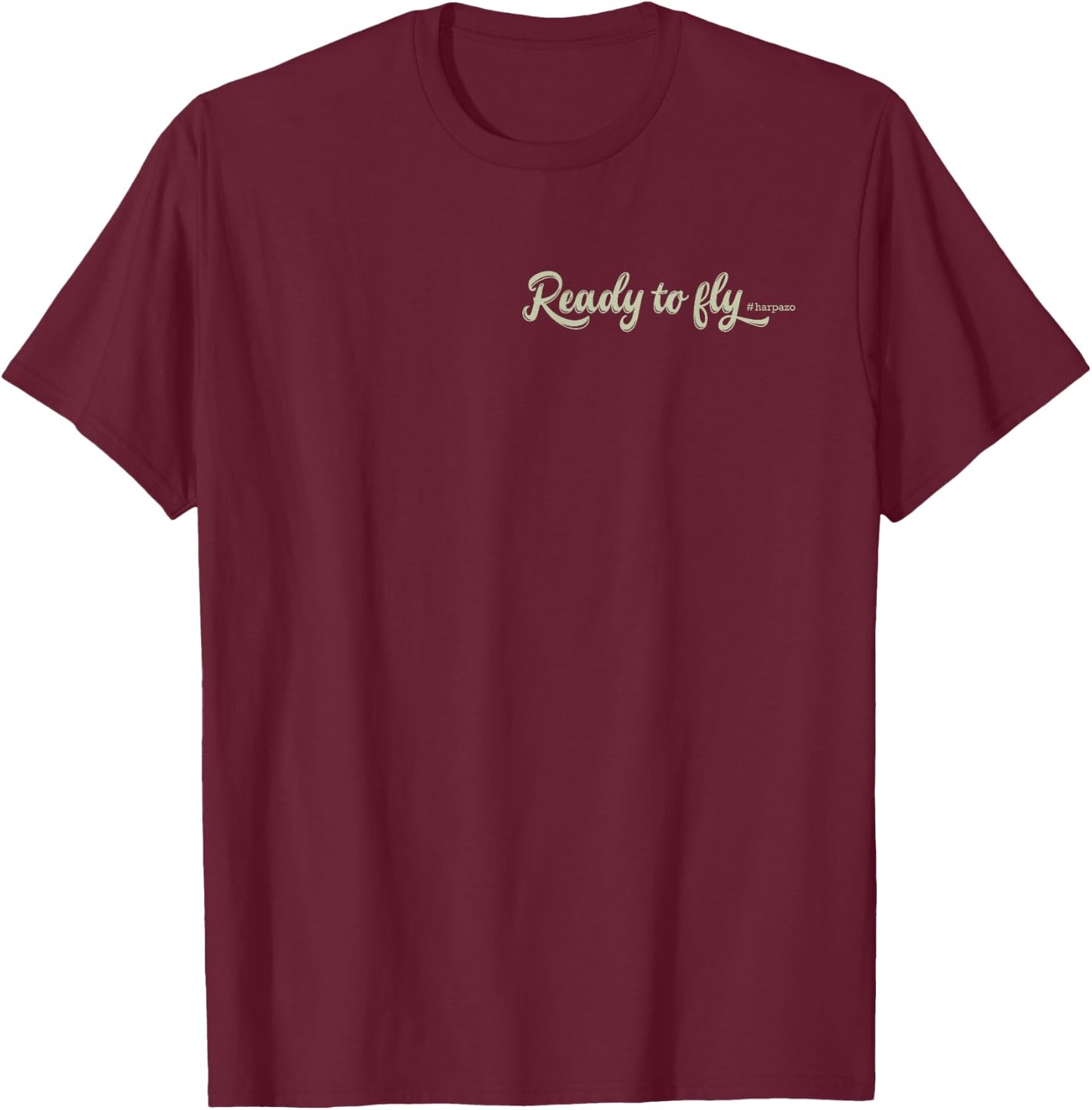 Rapture Ready to Fly End times encouragement T-Shirt - T-Shirt | Maroon