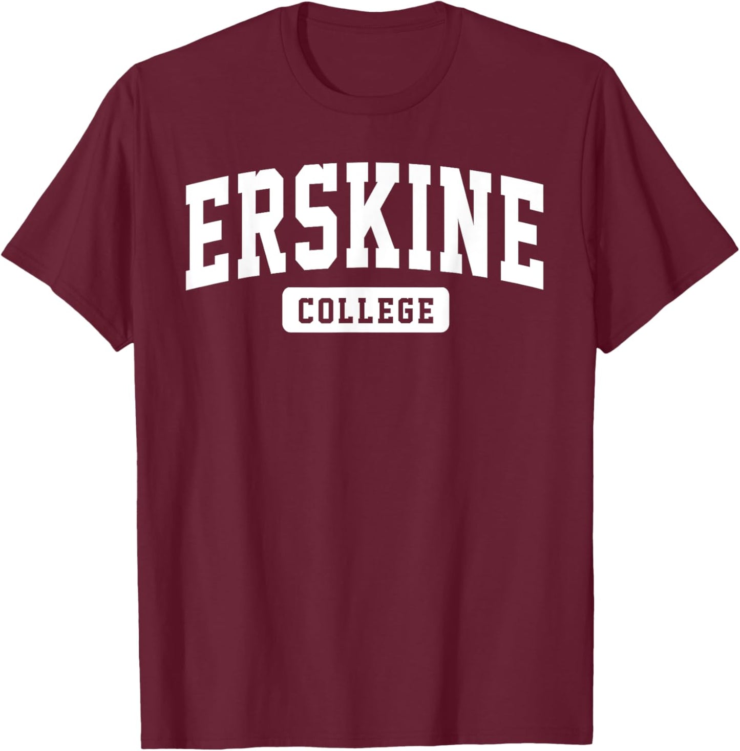 ERSKINE College Arch Vintage Classic Design Gifts Men T-Shirt - T-Shirt | Maroon