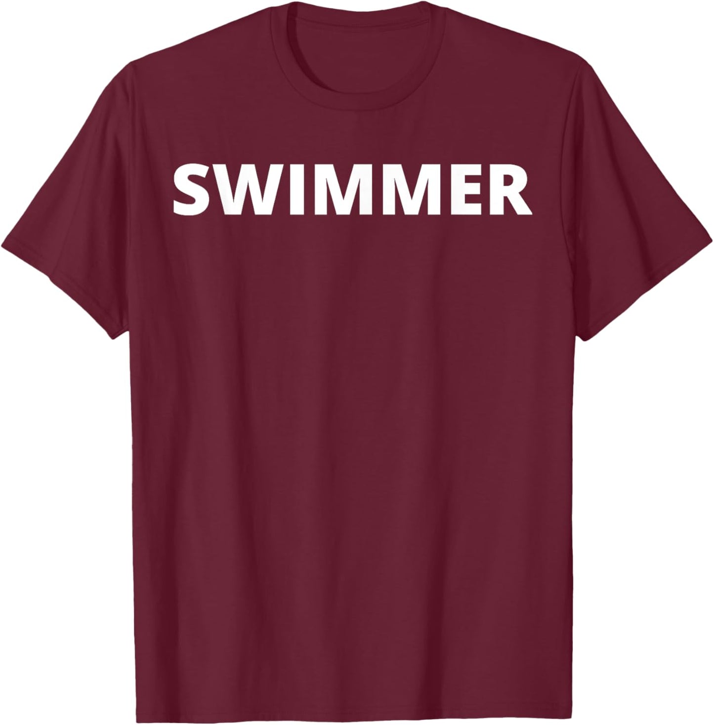 Swimmer T-Shirt - T-Shirt | Maroon