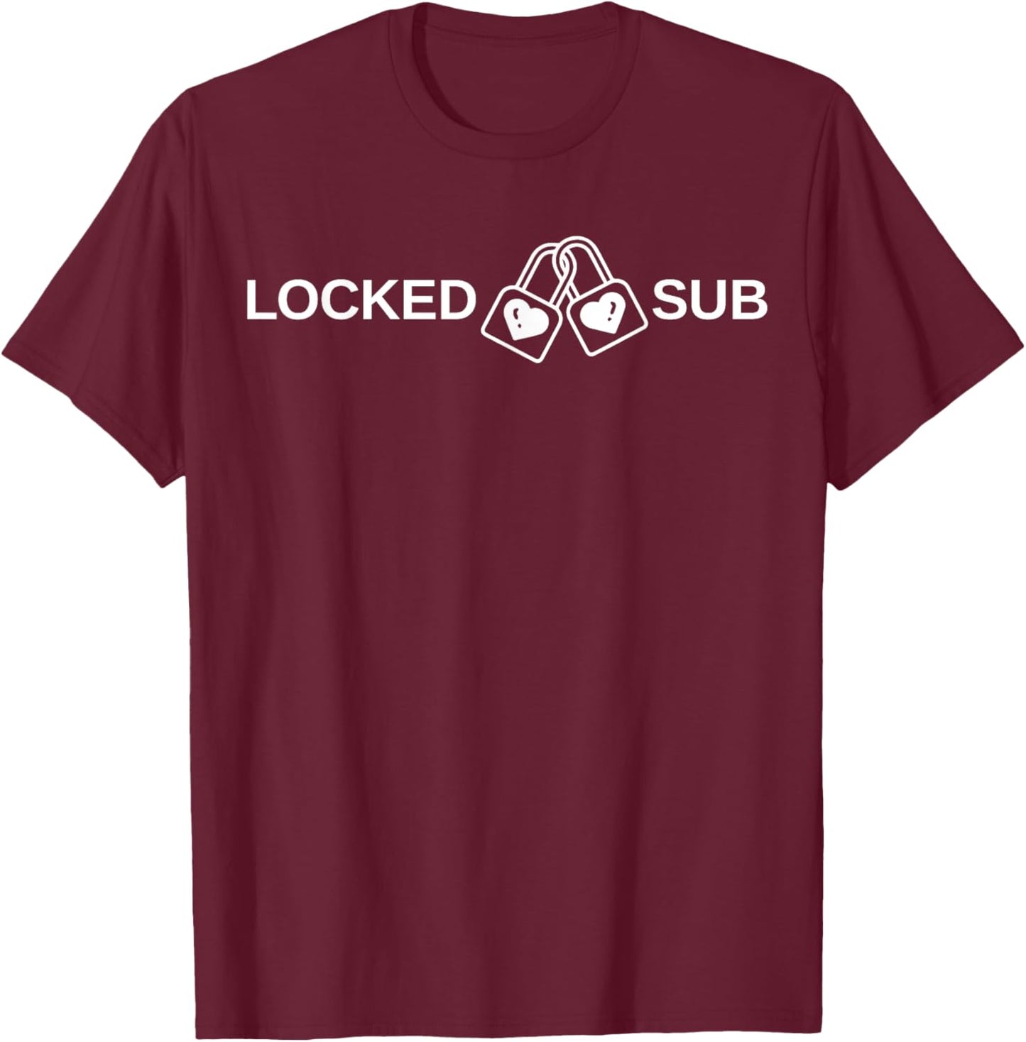 Locked Sub T-Shirt - T-Shirt | Maroon