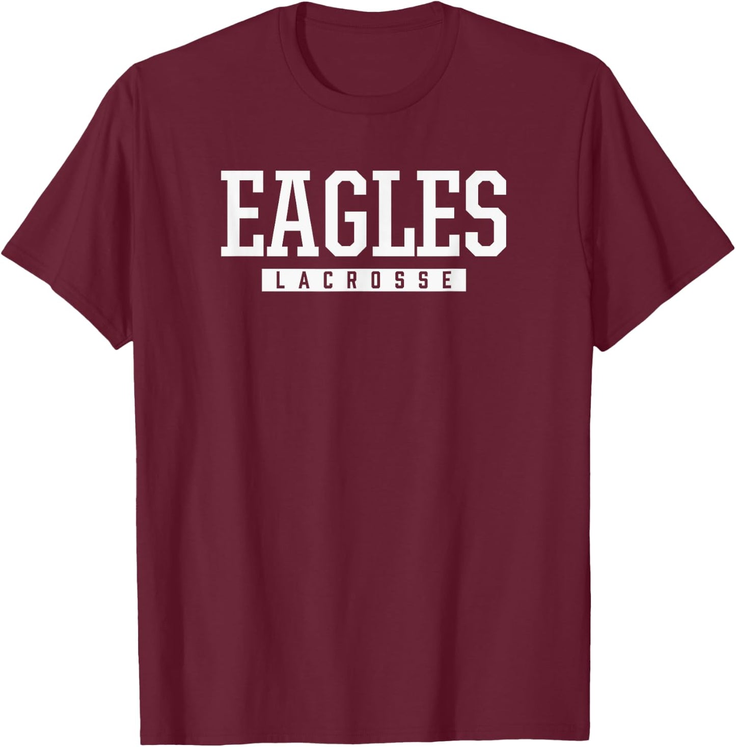 Centennial Eagles Lacrosse HS T-Shirt - T-Shirt | Maroon