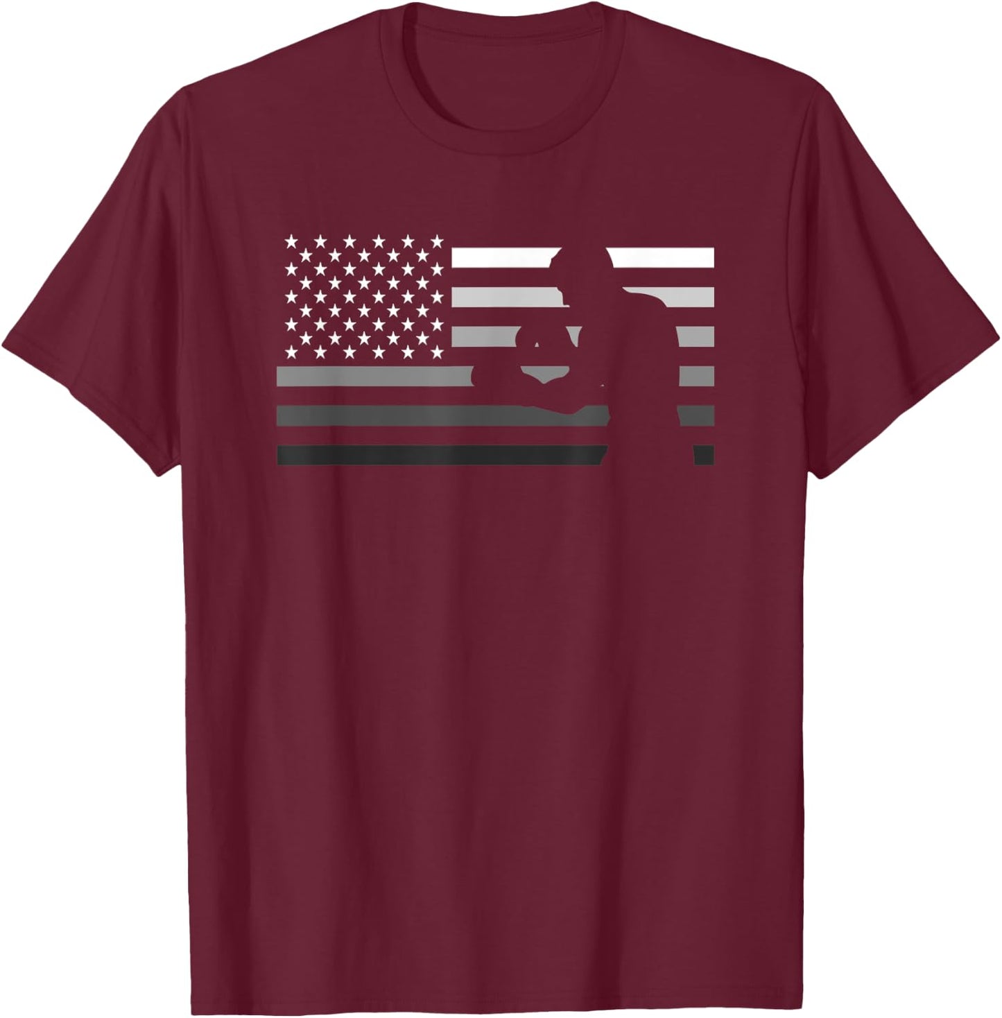 American Boxing T Shirt T-Shirt - T-Shirt | Maroon