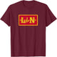 Retro Railroad Louisville and Nashville Railway T-Shirt - T-Shirt | Maroon