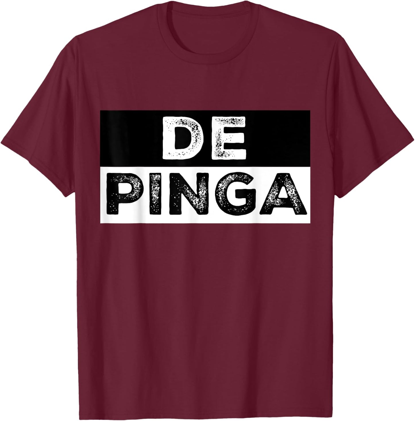 De Pinga T-Shirt - T-Shirt | Maroon