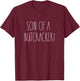 Son of a Nutcracker! Matching Family Christmas Pajamas T-Shirt - T-Shirt | Maroon