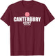 Canterbury Kent England T-Shirt - T-Shirt | Maroon