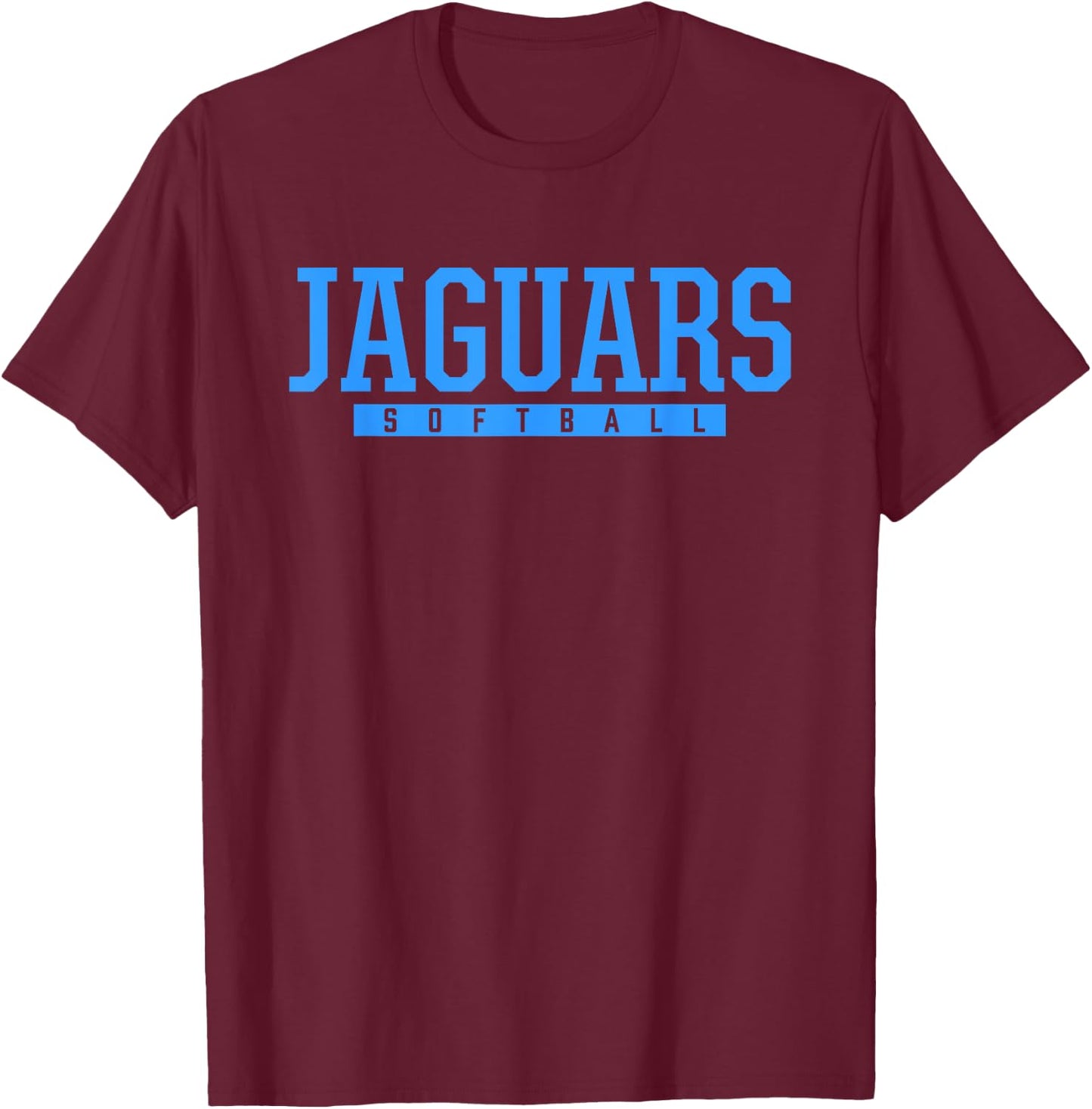 Spain Park Jaguars Softball HS T-Shirt - T-Shirt | Maroon