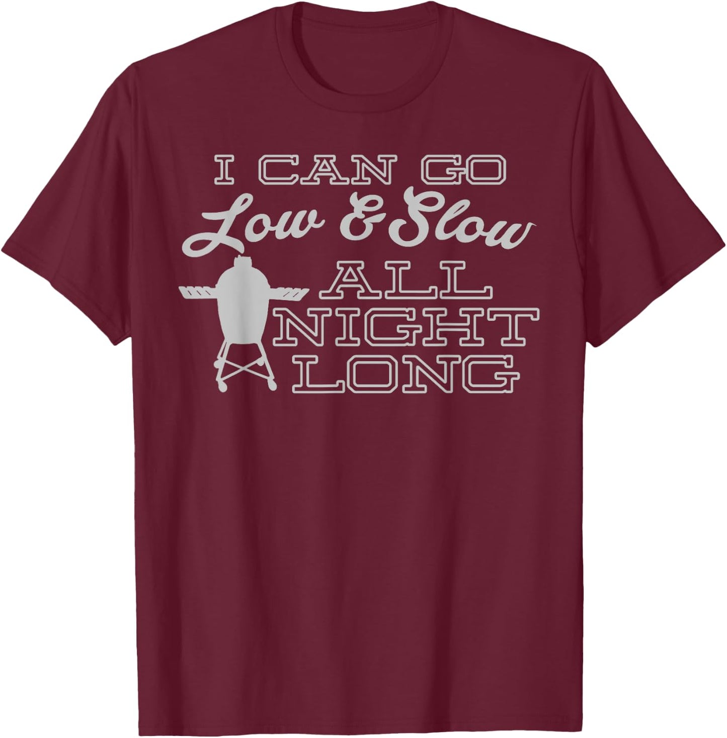 Funny BBQ Grilling Smoking Pitmaster Egg Smoker T-Shirt - T-Shirt | Maroon