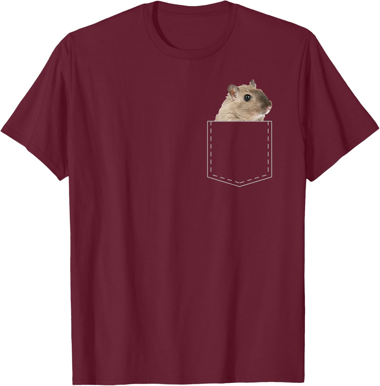 Boys Girls Cute Cool Hamster Lover Gift Kids T-Shirt - T-Shirt | Maroon