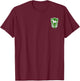 US Army 10th Special Forces Group Trojan Horse Badge Design T-Shirt - T-Shirt | Maroon