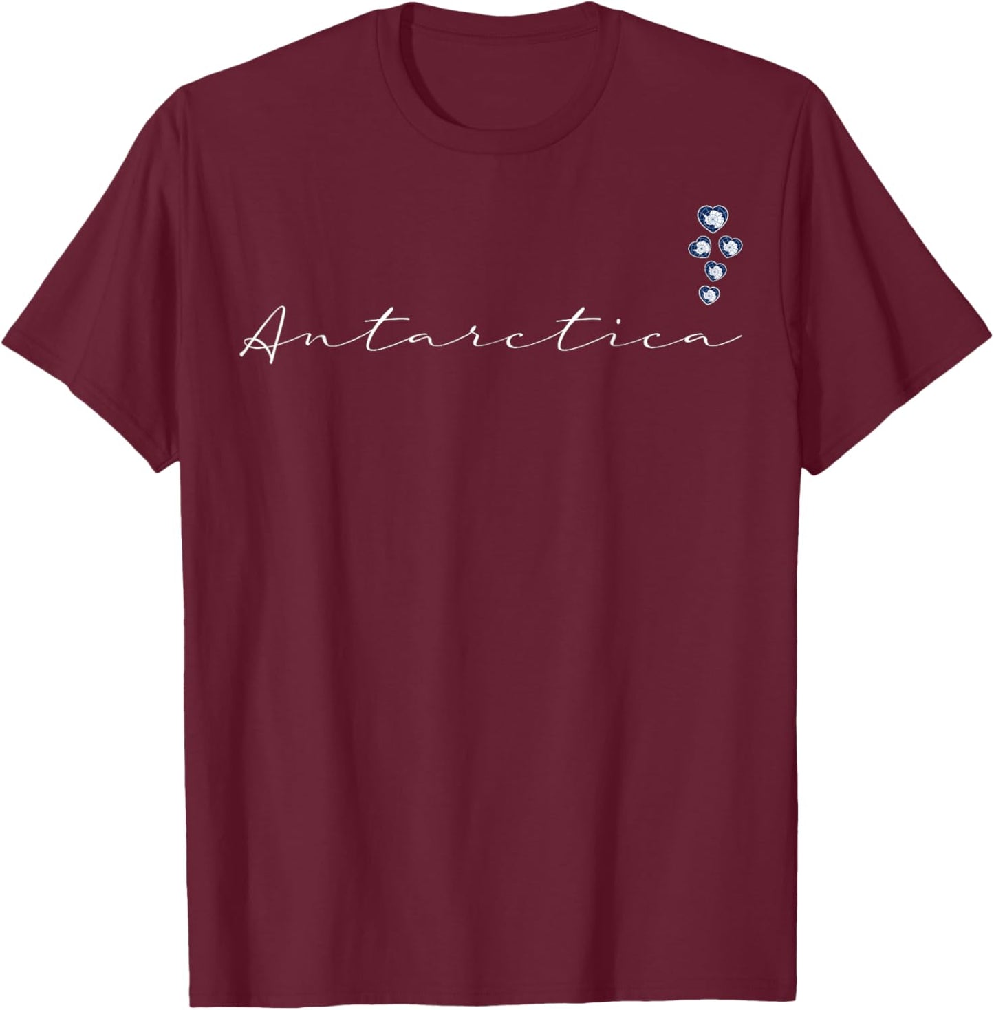 Antarctica T-Shirt - T-Shirt | Maroon