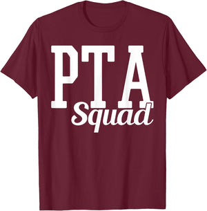 PTA Squad T-Shirt - T-Shirt | Maroon