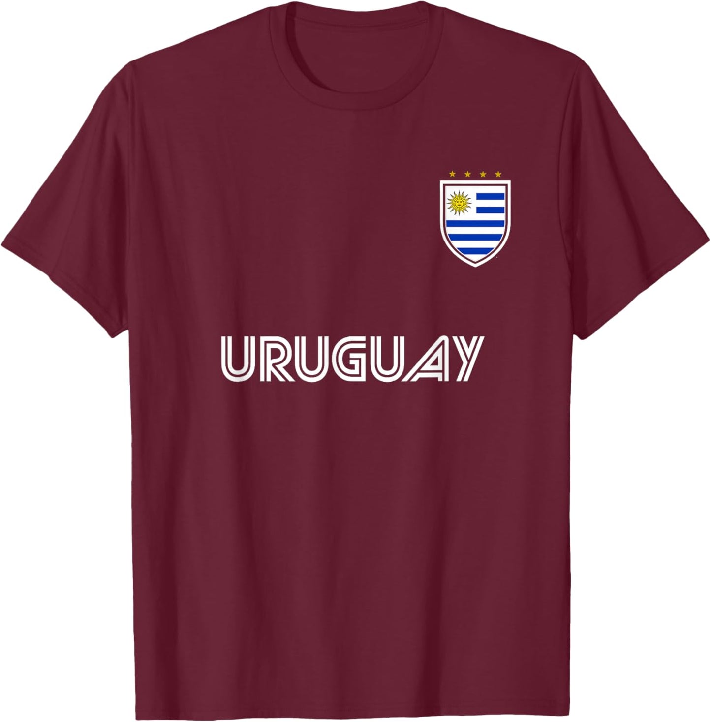 Uruguay T-Shirt - T-Shirt | Maroon