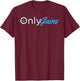 Only Gains - OnlyGains Funny Women's Fitness Bodybuilding T-Shirt - T-Shirt | Maroon
