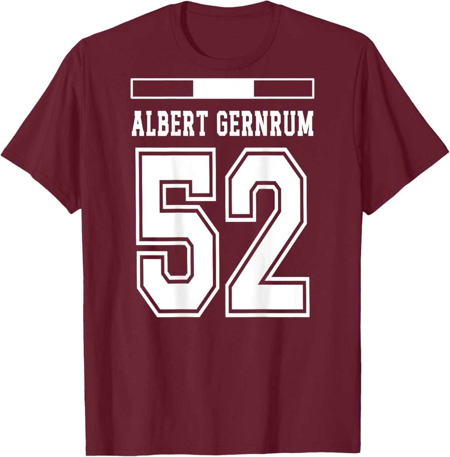Österreich Trikot Lustige Namen Albert Gernrum T-Shirt - T-Shirt | Maroon