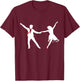 Swing Dance Couple - Dance School Swing Dance Swing Music Dancing T-Shirt - T-Shirt | Maroon