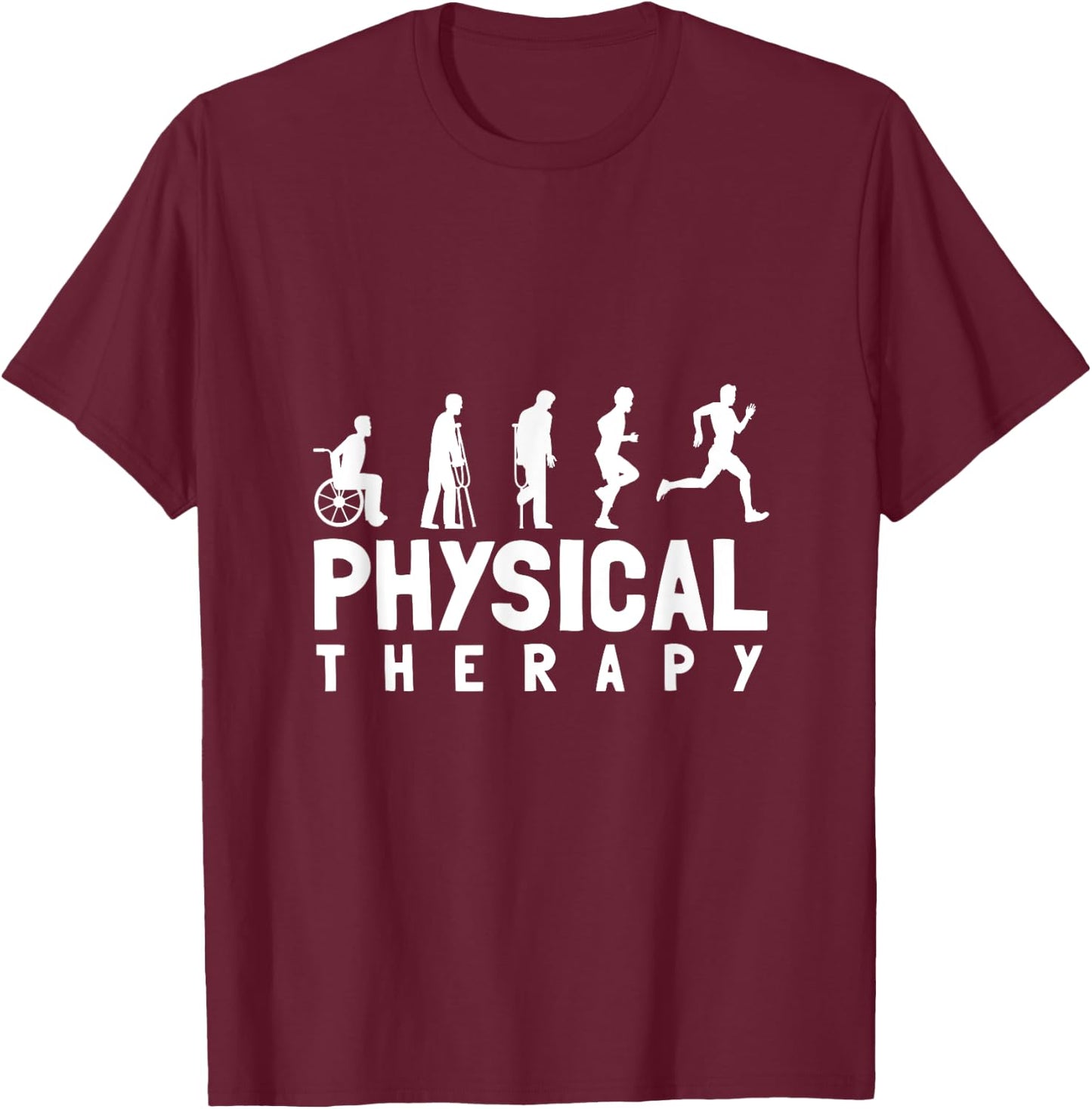 PTA Physical Therapist Gift Physical Therapy T-Shirt - T-Shirt | Maroon