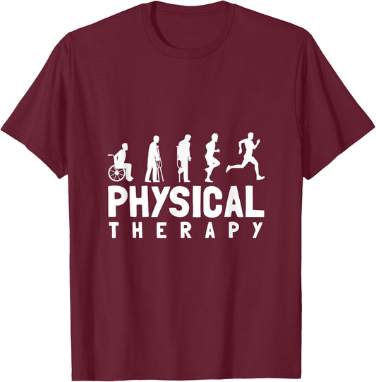 PTA Physical Therapist Gift Physical Therapy T-Shirt - T-Shirt | Maroon