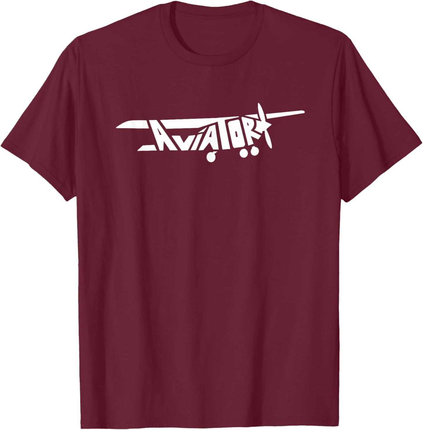 Cloud Surfing Apparel Pilot Aviator Airplane Present C172 T-Shirt - T-Shirt | Maroon