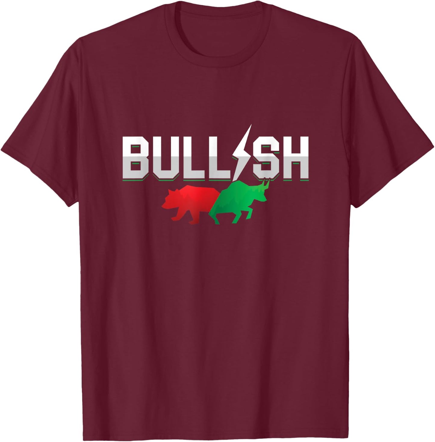 Bullish Investor Businessman Stock Market Trader Capitalist T-Shirt - T-Shirt | Maroon