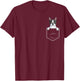 Boston Terrier In The Pocket Cute Boston Terrier Dog Lovers Women Girls Kids T-Shirt - T-Shirt | Maroon