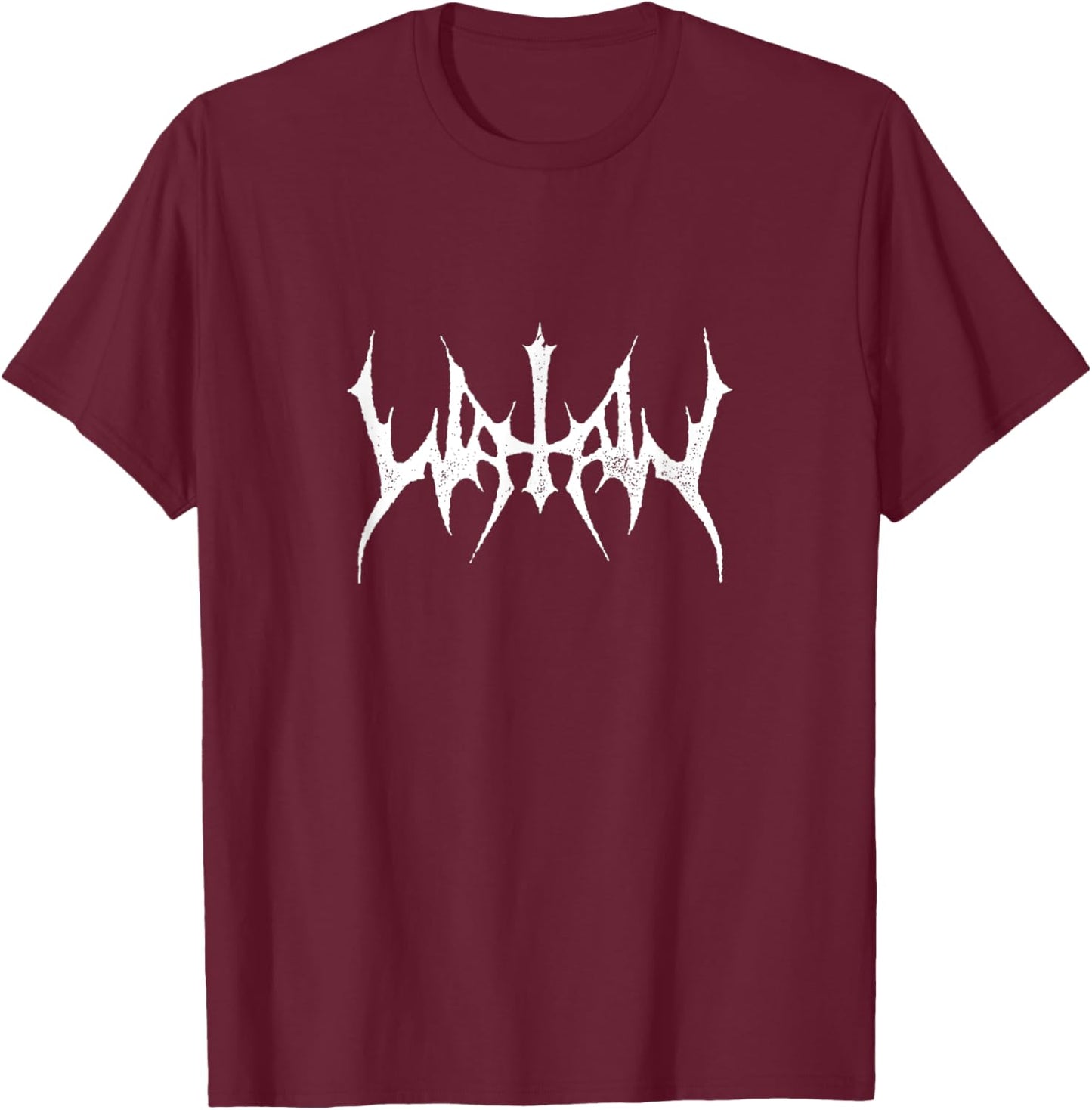 Watain Logo - Official Product, Black, S T-Shirt - T-Shirt | Maroon