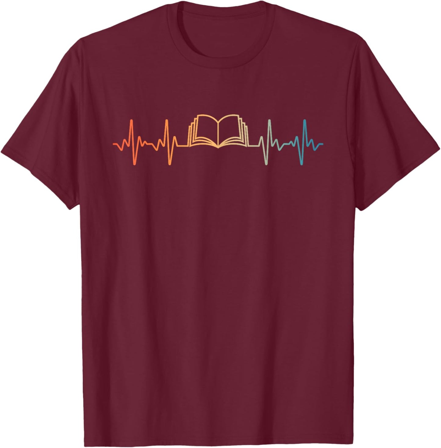 Funny Reading Art Women Bookworm Reader Book Lover , Small T-Shirt - T-Shirt | Maroon