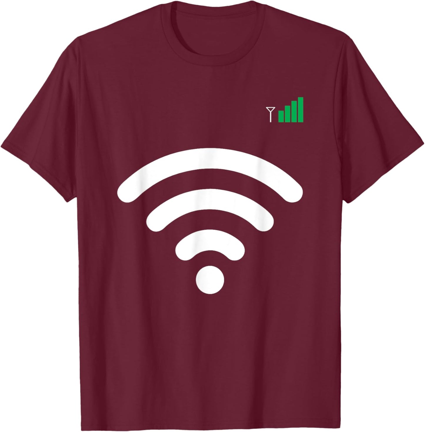 I'm WiFi Router Funny IT Network Engineer Halloween Costume T-Shirt - T-Shirt | Maroon