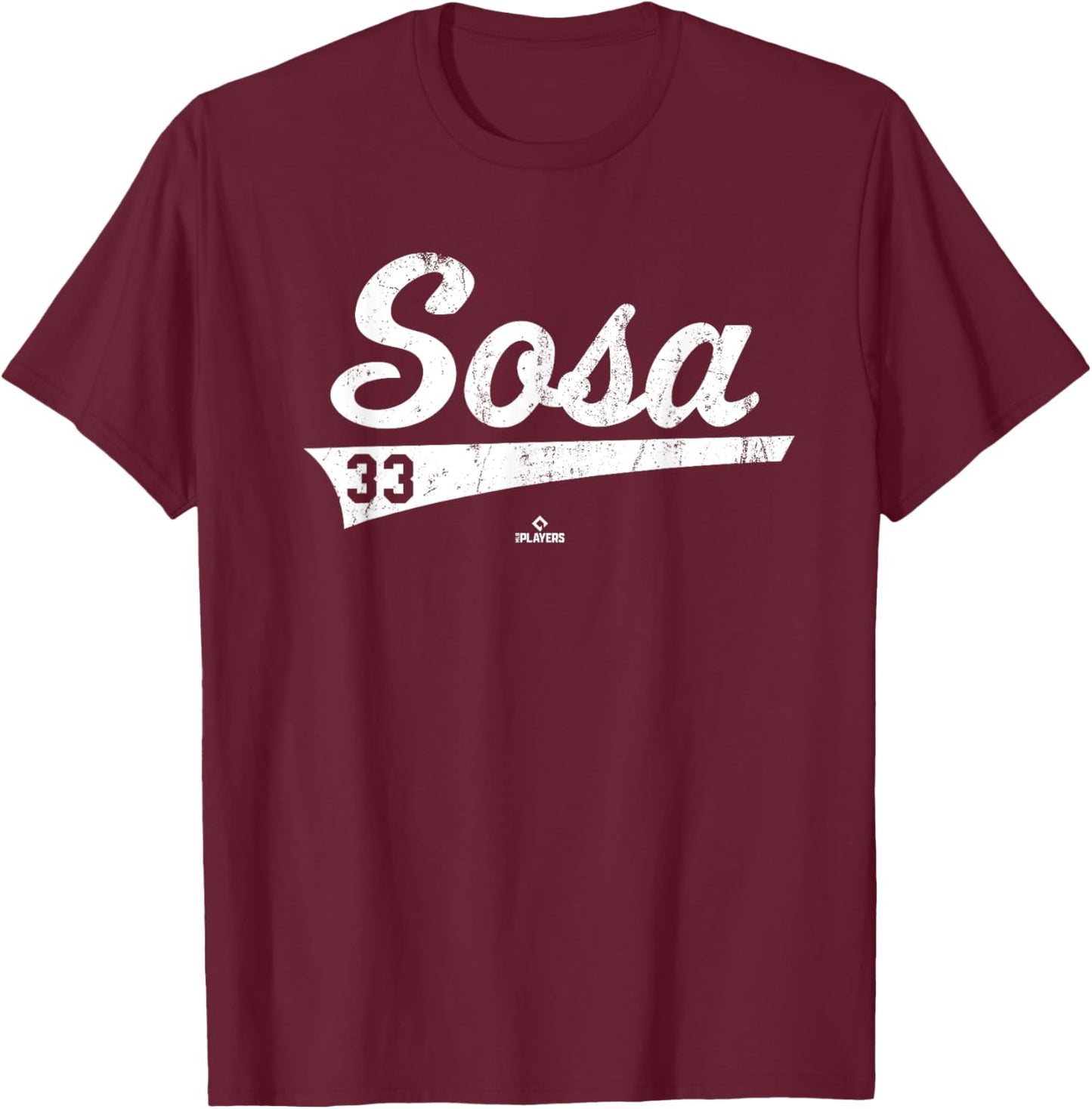 Vintage Gameday Edmundo Sosa Philadelphia MLBPA T-Shirt - T-Shirt | Maroon