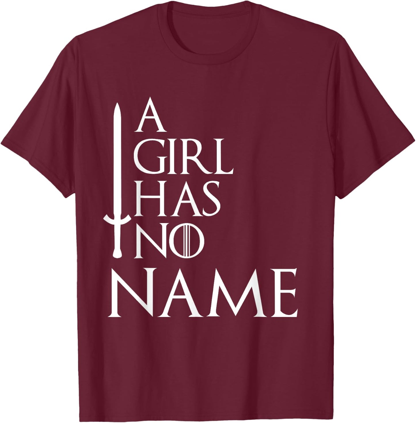 A Girl Has No Home No Name Vintage Outfit Men Women Kids T-Shirt - T-Shirt | Maroon