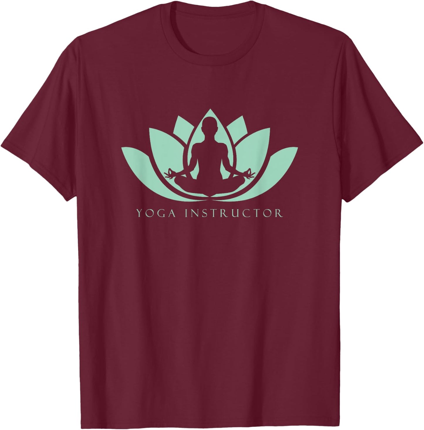 Yoga Instructor Trainer | Teacher Namaste Yoga Women T-Shirt - T-Shirt | Maroon