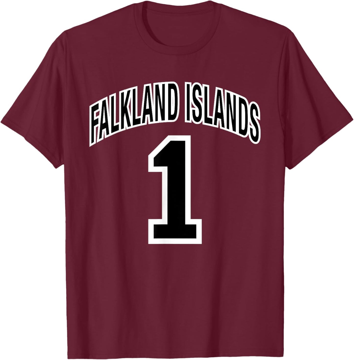 Falkland Islands One Proud Falkland Islander T-Shirt - T-Shirt | Maroon