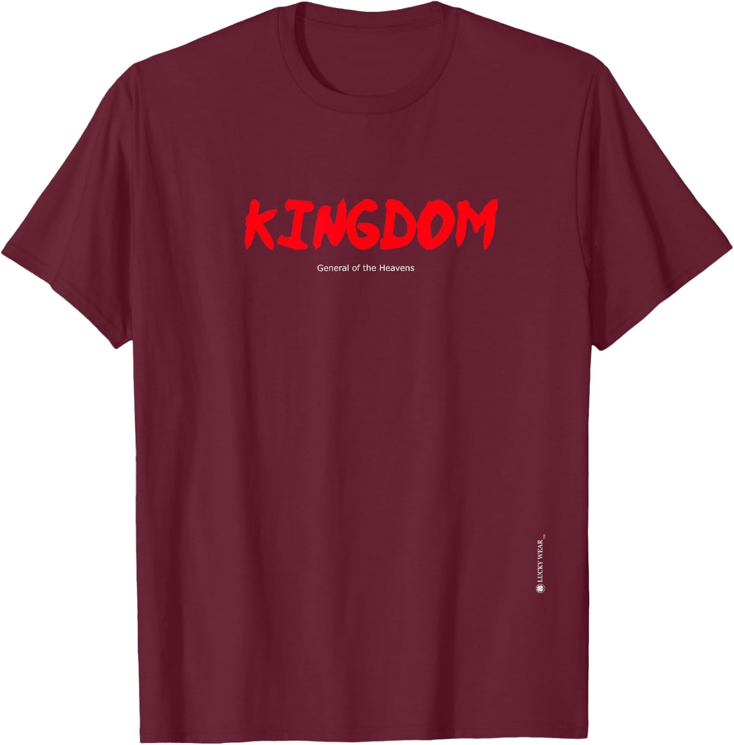 Funny - Kingdom - Casual Manga Wear - Sportswear T-Shirt - T-Shirt | Maroon