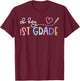 Back To School Oh Hey 1st Grade Teachers Women Student T-Shirt - T-Shirt | Maroon