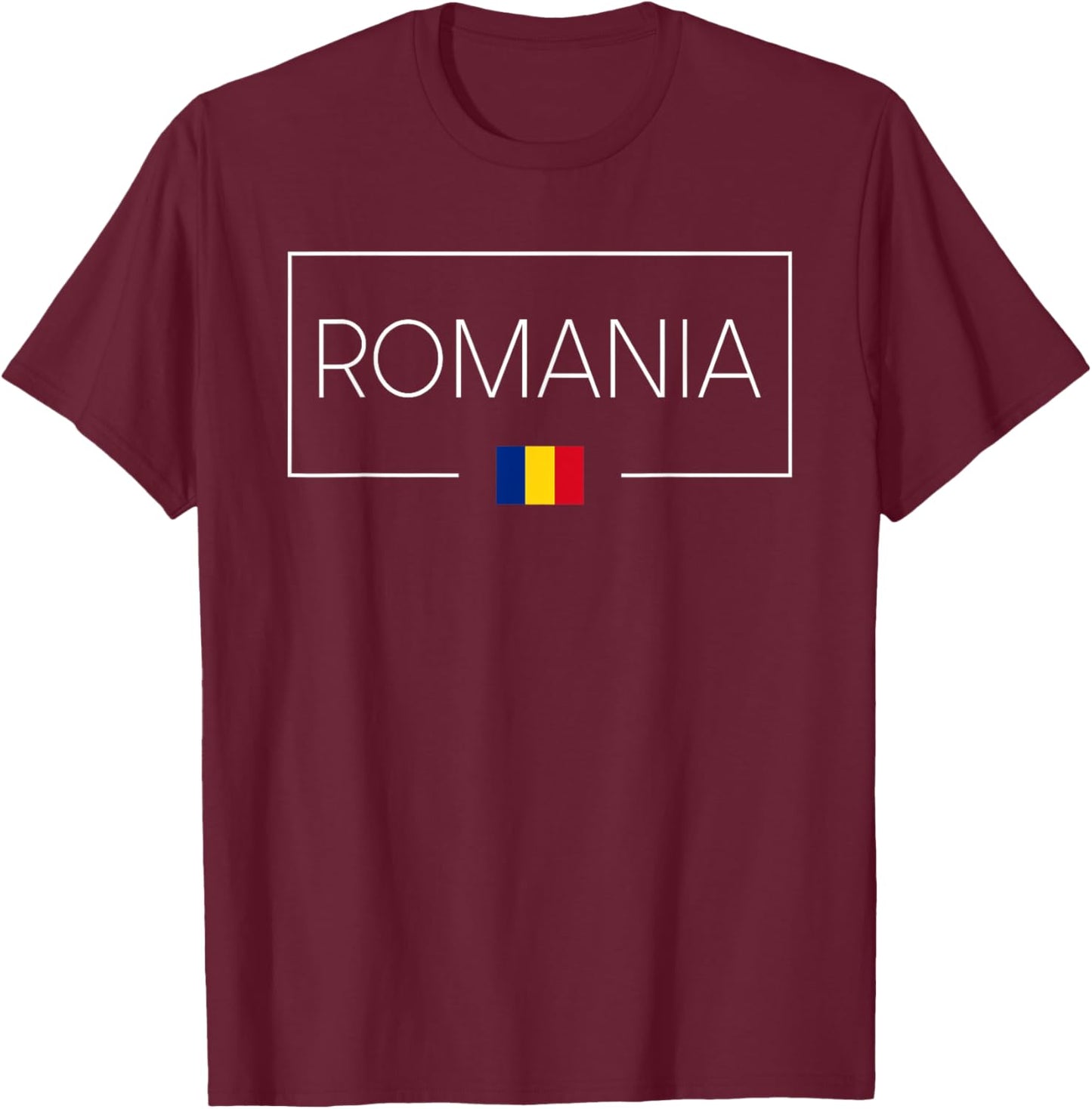 Romania T-Shirt - T-Shirt | Maroon