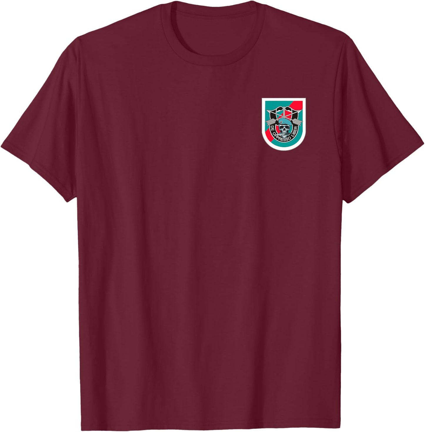 20th Special Forces Group Veteran 20th SFG 4th of July T-Shirt - T-Shirt | Maroon