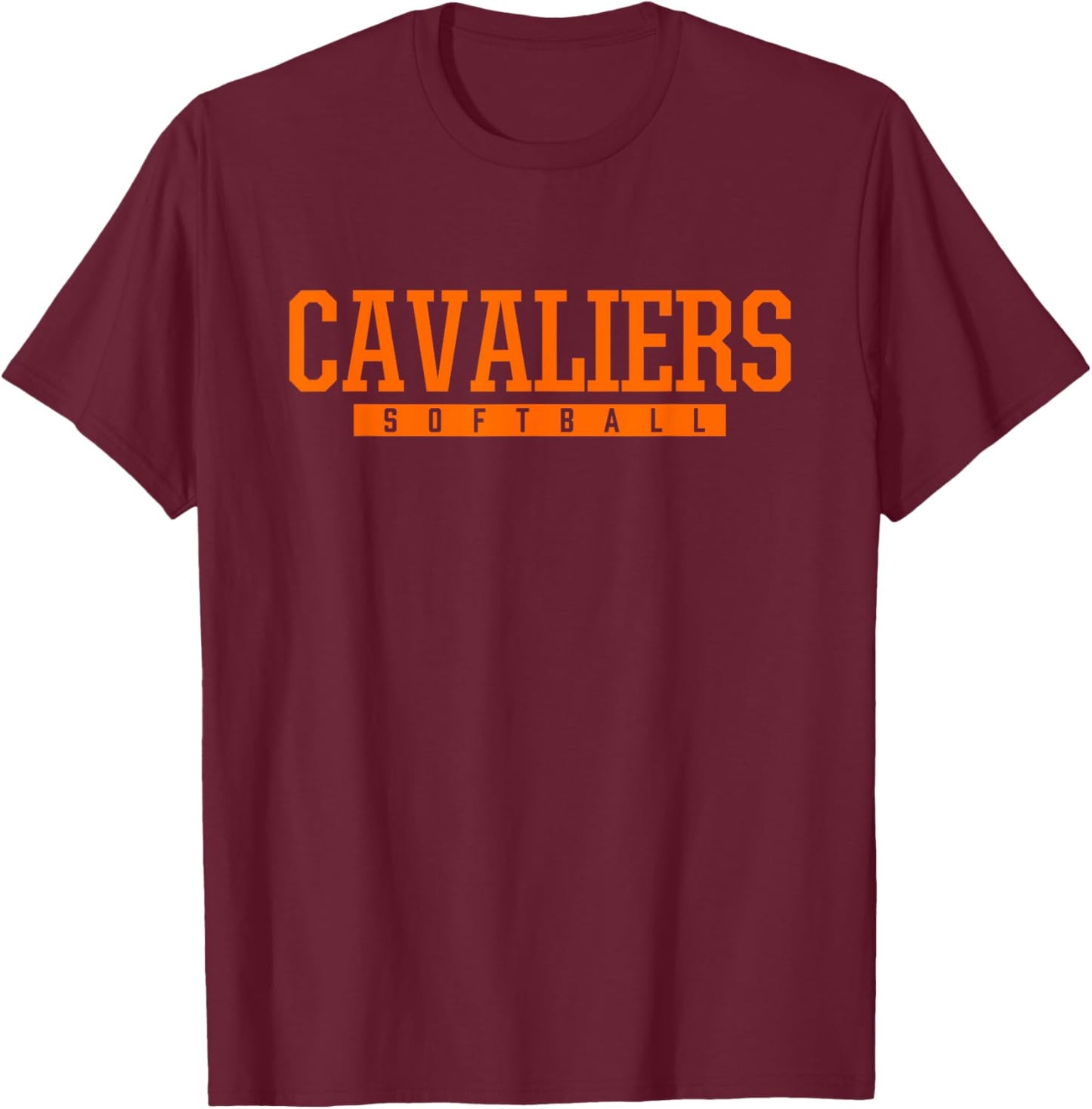 Softball HS T-Shirt - T-Shirt | Maroon