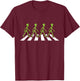 Aliens cross the street UFO enthusiasts - Alien T-Shirt - T-Shirt | Maroon